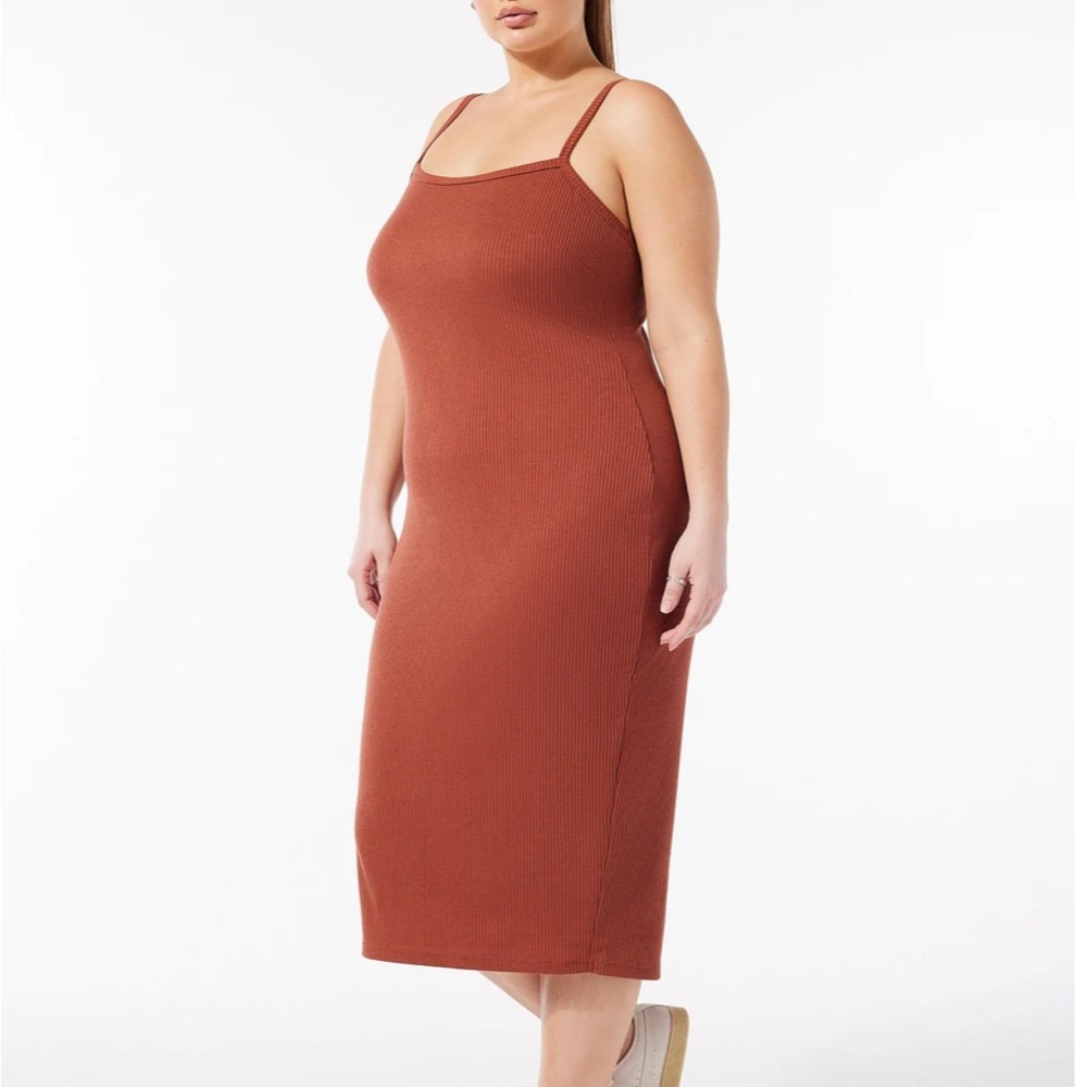 Savage X Fenty Essential Rib Midi Dress